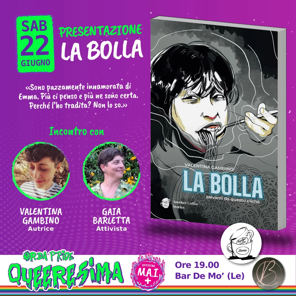 22/06 Presentazione “La Bolla” di Valentina Gambino
