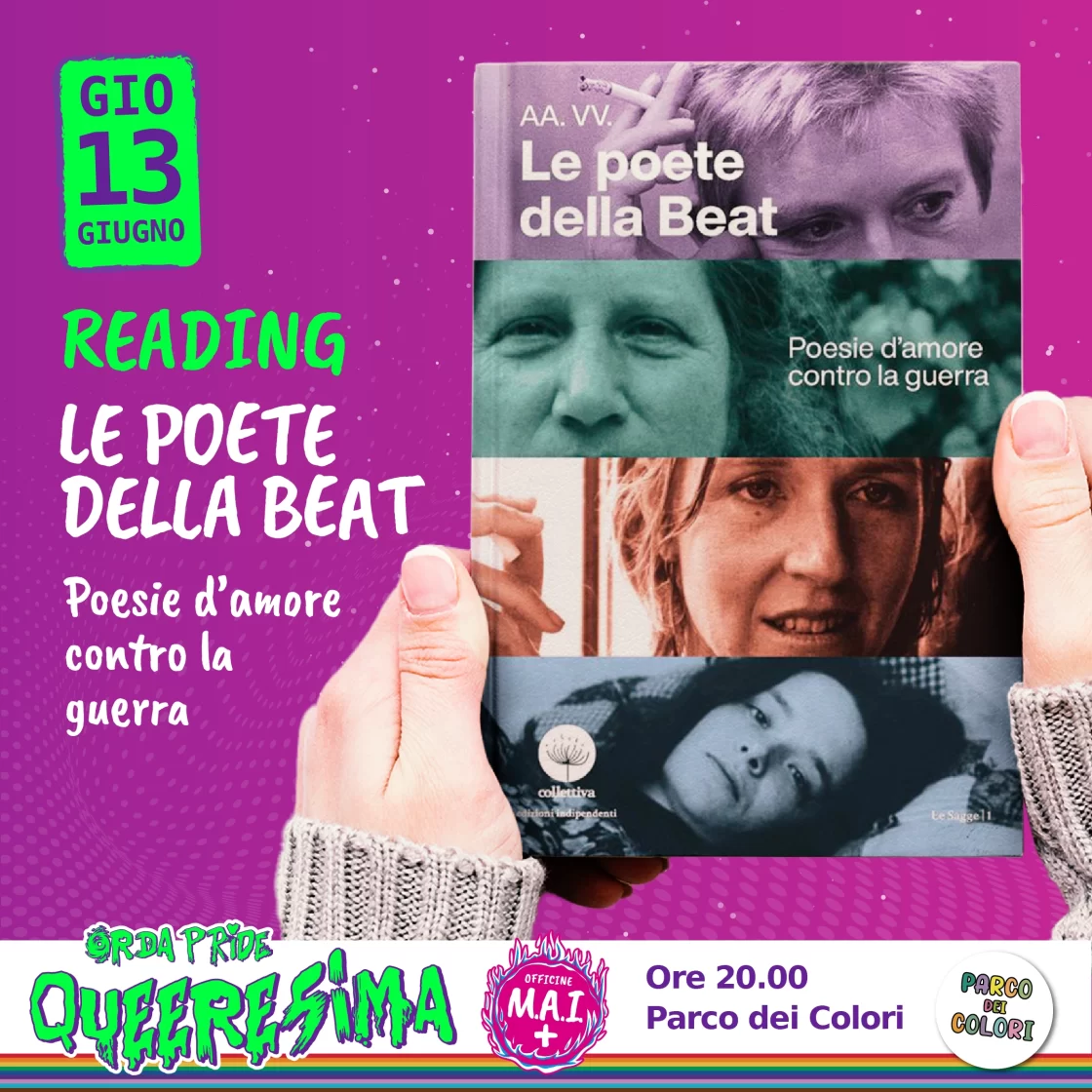 13/06 Reading “Le Poete della Beat”