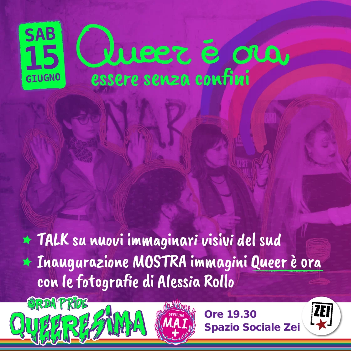 15/06 Queer è ora: essere senza confini