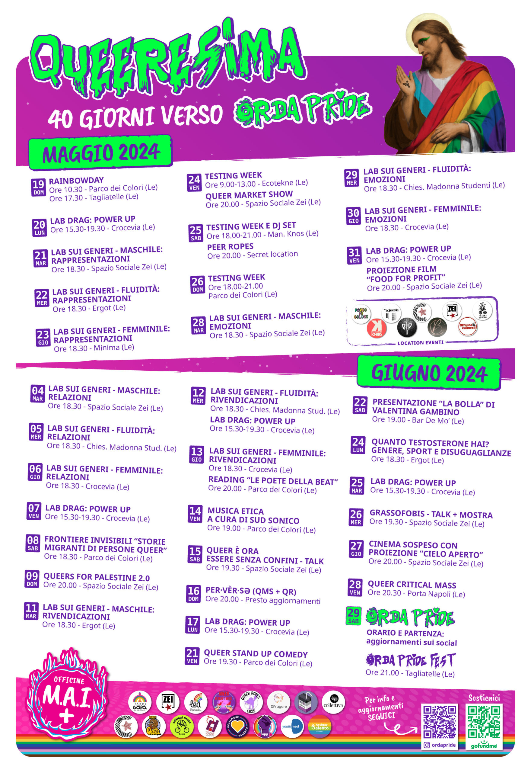 Calendario Queeresima Orda Pride